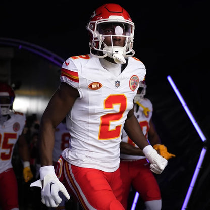 Joshua Williams GAME-USED💪09/05/25 Kansas City Chiefs NFL Jersey vs. Los Angeles Chargers