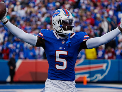 Kaiir Elam GAME WORN💪10/20/24 PHOTO MATCHED📸Bills🦬NFL Jersey🎽Nike| PSA COA vs.Titans