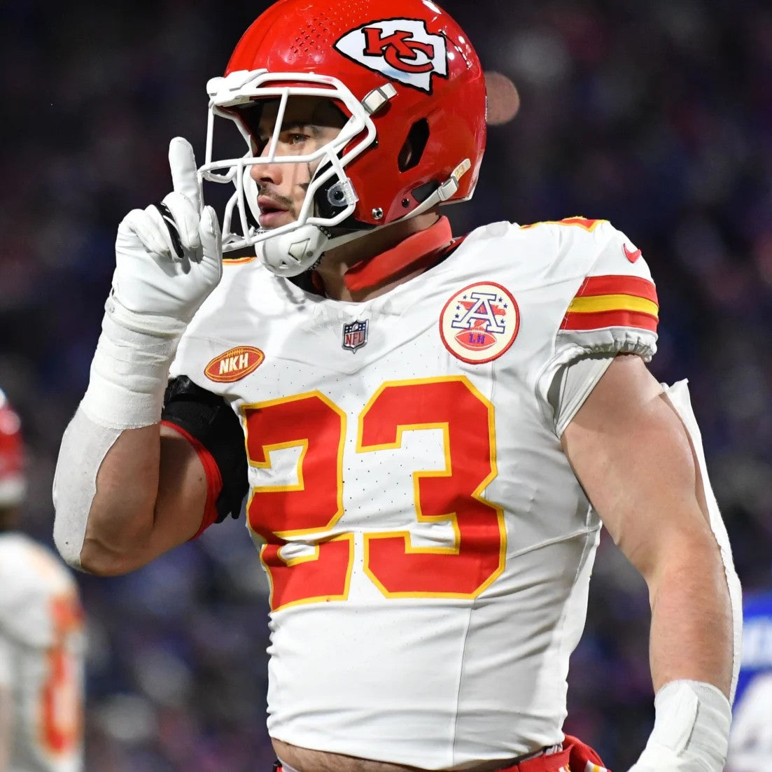 Drue Tranquill GAME-USED💪09/05/25 Kansas City Chiefs NFL Jersey🎽vs. Los Angeles Chargers