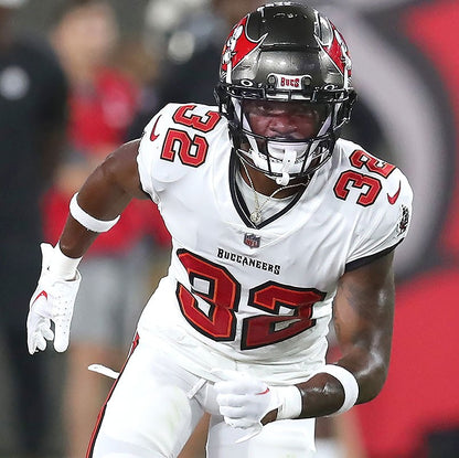 Josh Hayes GAME WORN 💪 10/12/25 Buccaneers Nike On-Field NFL Jersey 👕 vs. 49ers Inc. COA