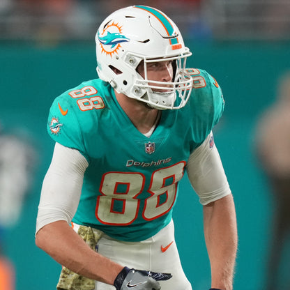 Mike Gesicki GAME ISSUED 💥 Miami Dolphins 🐬 On-Field NFL Jersey Inc. PSA Authenticity 🛡️