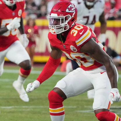 Christian Roland-Wallace GAME-WORN💪09/14/25 Kansas City Chiefs NFL Jersey🎽vs. Philadelphia Eagles🦅