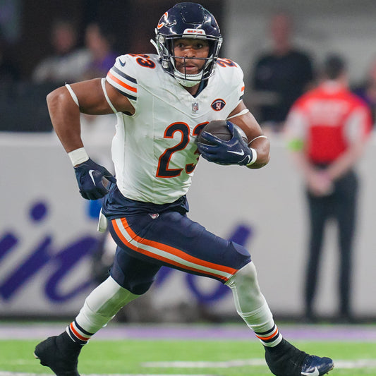Roschon Johnson GAME WORN 10/27/24 PHOTO MATCHED Chicago Bears Nike NFL Jersey vs Washington Commanders Also includes COA 🛡️