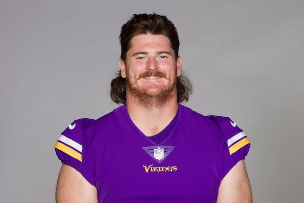 Dan Feeney GAME USED💪 10/06/24 Minnesota Vikings Nike NFL Jersey 👕 vs. New York Jets London Game ✅