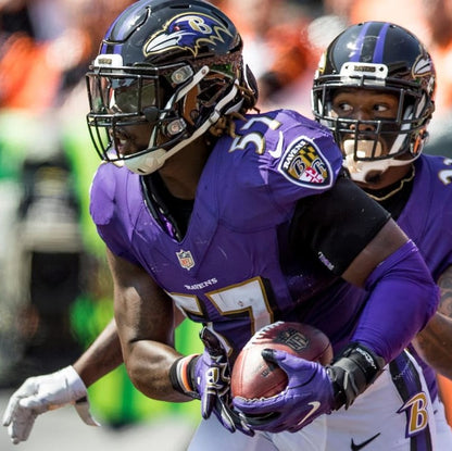C.J. Mosley GAME WORN 💪 10/09/16 Baltimore Ravens Nike NFL Jersey 👕 vs Commanders inc. COA 🛡️