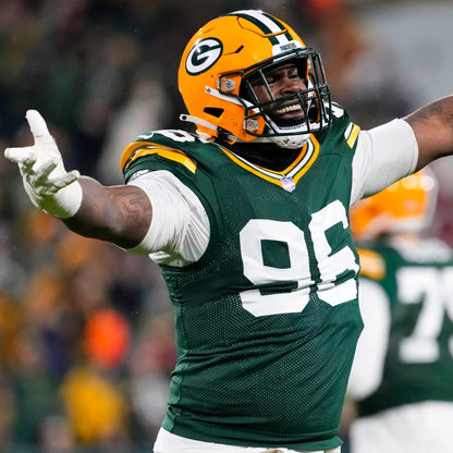 Colby Wooden GAME WORN💪09/6/24 Green Bay Packers Jersey👕vs.Eagles🦅Sao Paulo