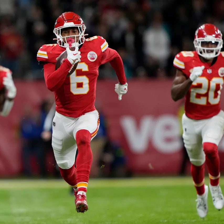 Bryan Cook GAME WORN 💪 10/27/25 Kansas City Chiefs Nike NFL Jersey 🎽 vs. Washington Commanders - COA included 🛡️