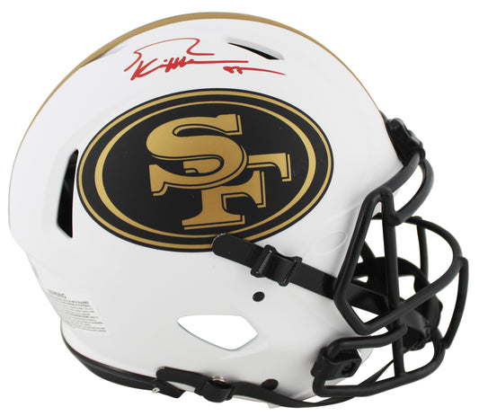 George Kittle Signed🖊️San Francisco 49ers  Full-Size Authentic On-Field Lunar Eclipse Alternate Speed NFL Helmet🛡️