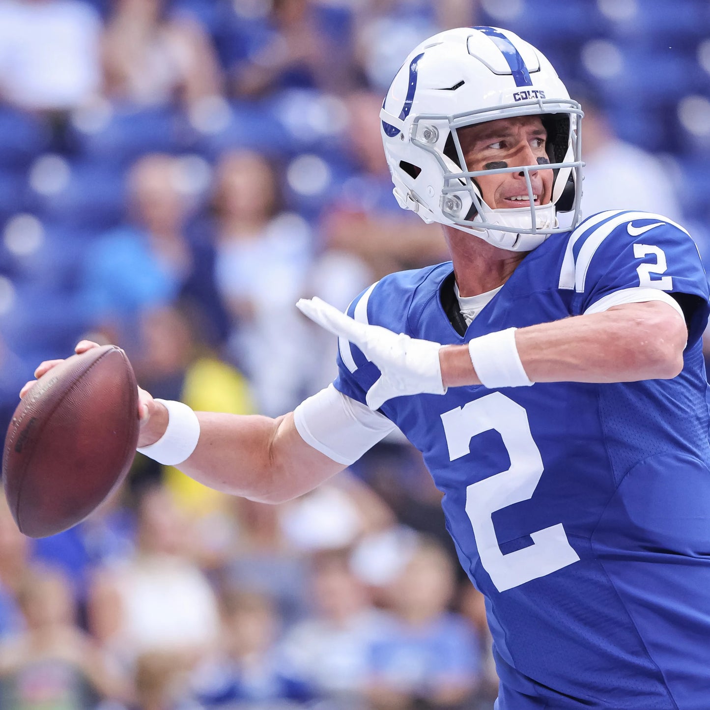 Matt Ryan Team-Issued Indianapolis Colts Nike NFL Jersey Includes COA and Captain's Patch