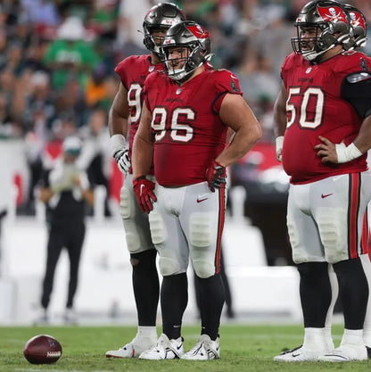 Greg Gaines GAME WORN 12/07/25 Tampa Bay Buccaneers OnField NFL Jersey vs New Orleans Saints Also includes COA 🛡️