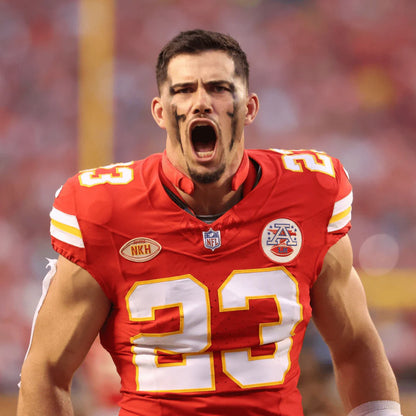 Drue Tranquill GAME-USED💪09/28/25 Kansas City Chiefs NFL Jersey🎽vs. Baltimore Ravens