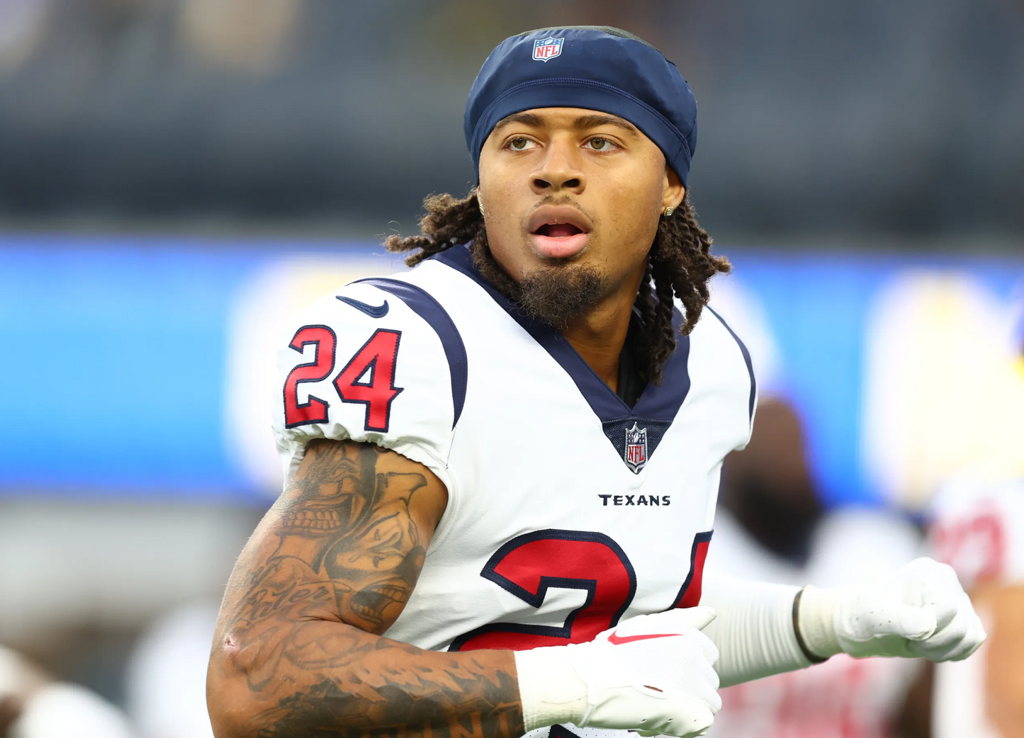 Derek Stingley Jr Team Issued Houston Texans 🐂 Nike NFL Jersey Also includes COA 🛡️