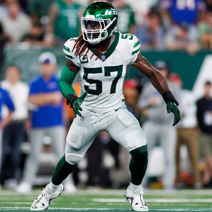 C.J. Mosley GAME USED 💪 10/20/2024 PHOTO MATCHED 📸 New York Jets NFL Nike Jersey👕Inc. PSA COA📄