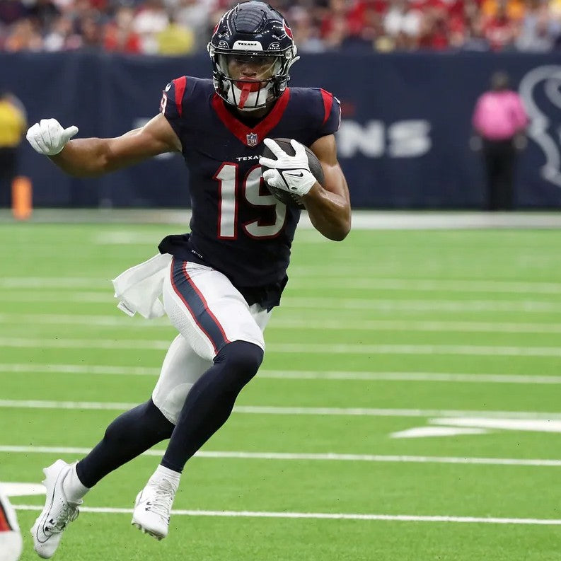 Xavier Hutchinson GAME WORN 11/09/25 Houston Texans Nike NFL Jersey 👕vs Jacksonville Jaguars Also includes COA