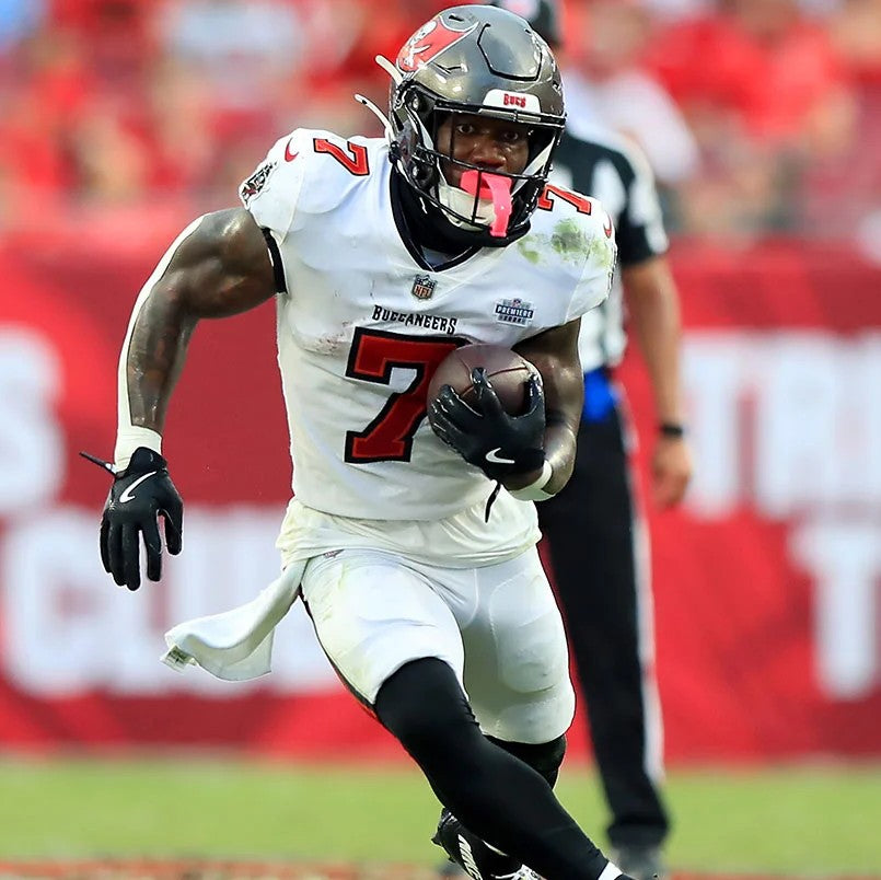 Bucky Irving TEAM-ISSUED💪Tampa Bay Buccaneers🏴‍☠️On-Field Nike NFL Jersey🎽