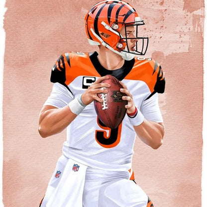 Joe Burrow GAME ISSUED 💪 Cincinnati Bengals 🐅 On-Field Nike NFL Jersey 👕 Inc. COA 📄