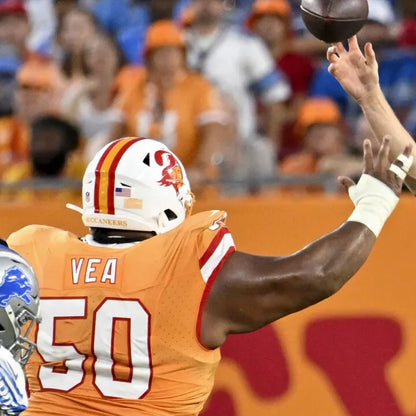 Vita Vea GAME-ISSUED💪Tampa Bay Buccaneers On-Field NFL Creamsicle🟧Jersey👕