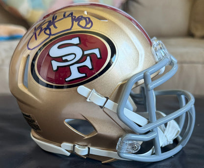 Bryant Young Signed🖊️San Francisco 49ers mini Helmet ✍️