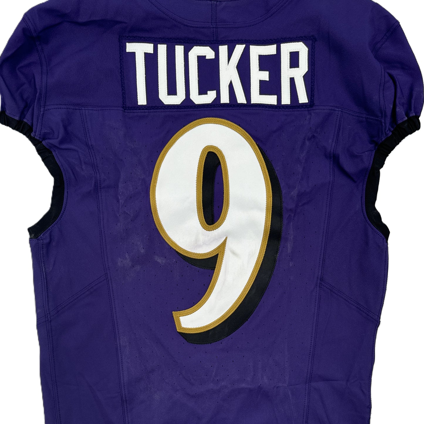 Justin Tucker GAME-WORN💪09/15/24 Baltimore Ravens💜NFL Jersey vs. Las Vegas Raiders +COA