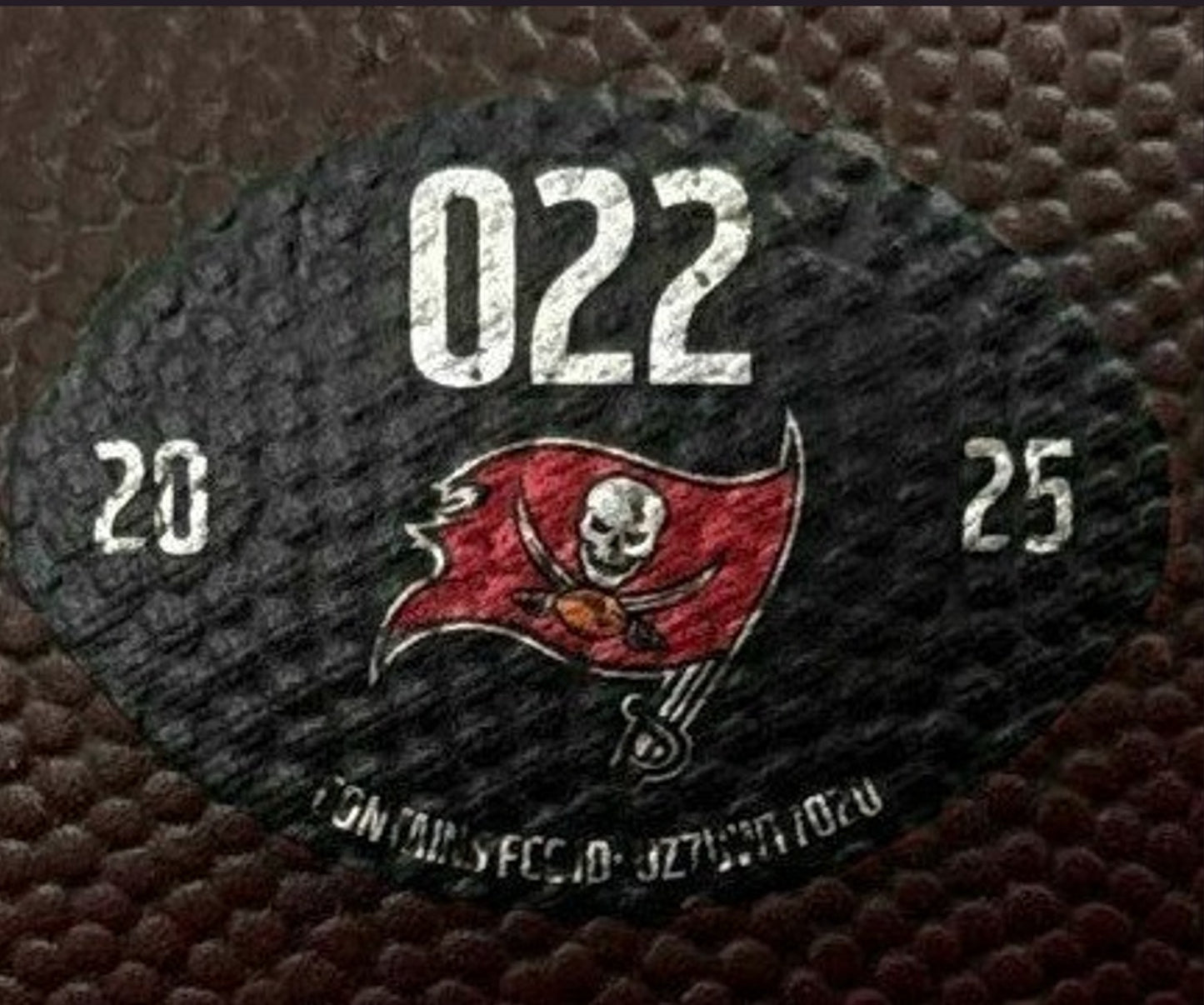 Baker Mayfield GAME USED 09/28/2025 Signed & Inscribed Tampa Bay Buccaneers Ball vs Philadelphia Eagles Also includes Proof of Authenticity 🛡️