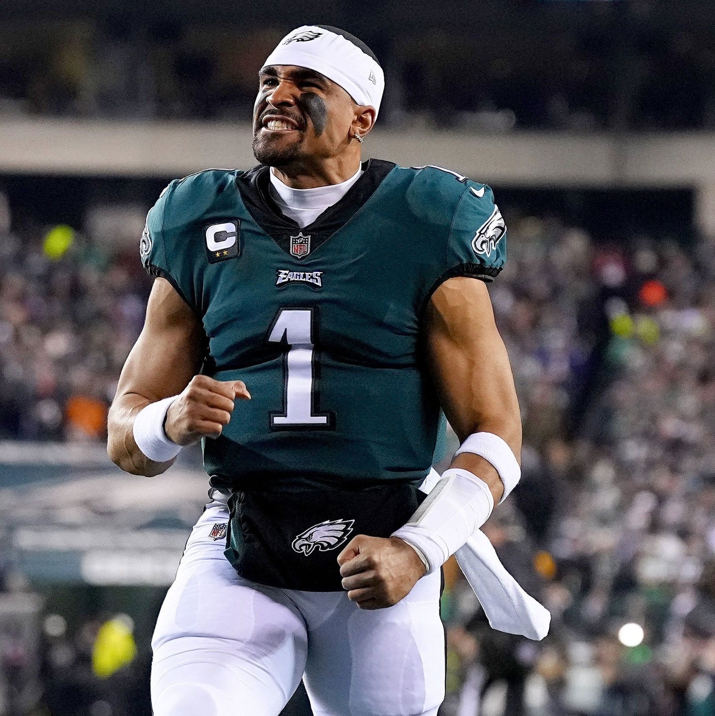 Jalen Hurts Signed✍️Philadelphia Eagles🦅Super Bowl LIX Champions Nike Jersey with "SB LIX MVP" Inscription
