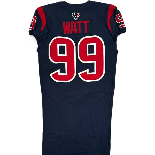 J.J. Watt TEAM ISSUED 🔥 Color Rush Houston Texans 🐂 Nike NFL Jersey 👕 inc COA 🛡️