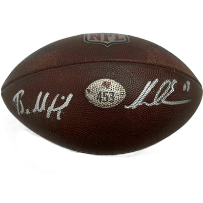 Baker Mayfield and Mike Evans DUAL Signed GAME USED Wilson DUKE Ball 🏈 Tampa Bay Buccaneers Proof of Authenticity included 📄🛡
