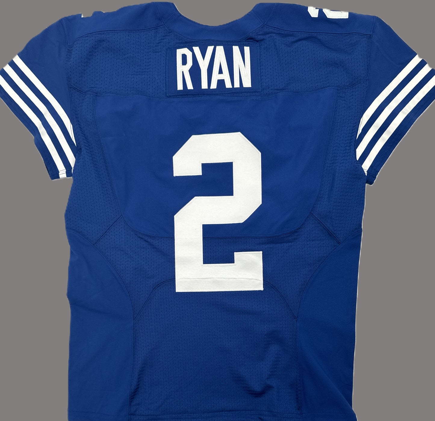 Matt Ryan TEAM ISSUED 💪 Indianapolis Colts 🐎 Nike NFL Jersey 👕 Includes COA 🛡️ + Captain's Patch