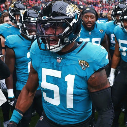 Ventrell Miller GAME WORN 09/07/25 Jacksonville Jaguars 🐆 Nike NFL Jersey 👕 vs. Carolina Panthers First Game of the 2025 Season