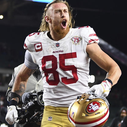 George Kittle Signed✍️San Francisco 49ers NFL Nike Limited Jersey👕Beckett COA