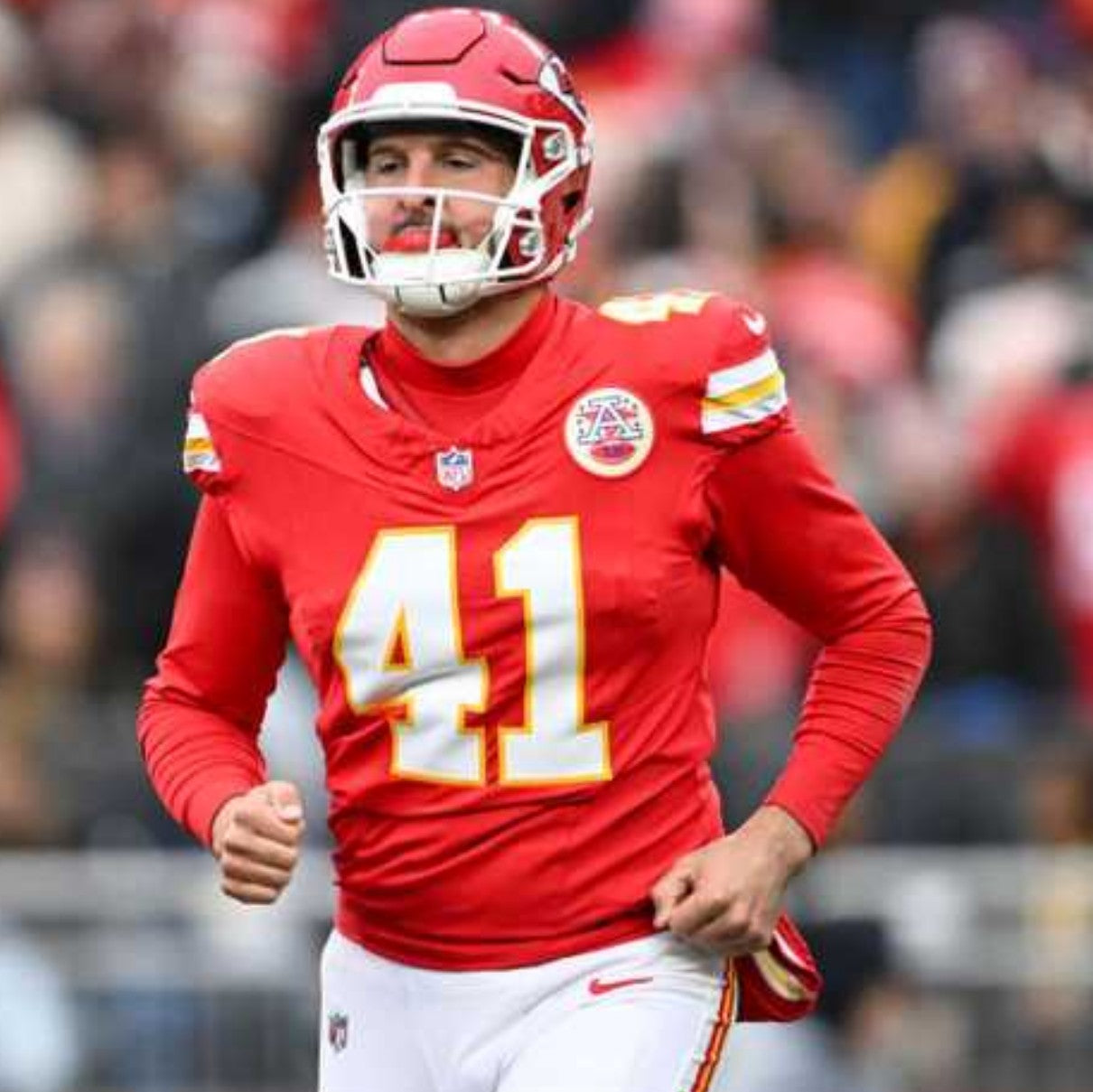 James Winchester GAME-USED💪09/28/25 Kansas City Chiefs NFL Jersey🎽vs. Baltimore Ravens