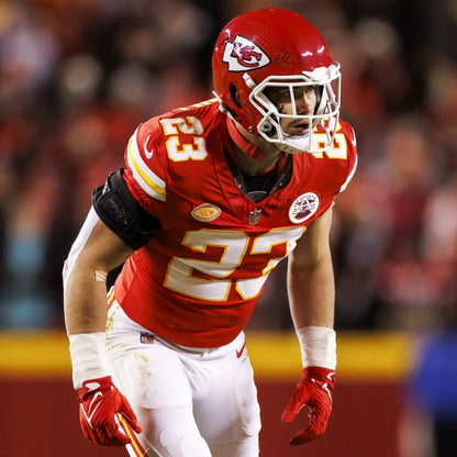 Drue Tranquill GAME-USED💪09/28/25 Kansas City Chiefs NFL Jersey🎽vs. Baltimore Ravens