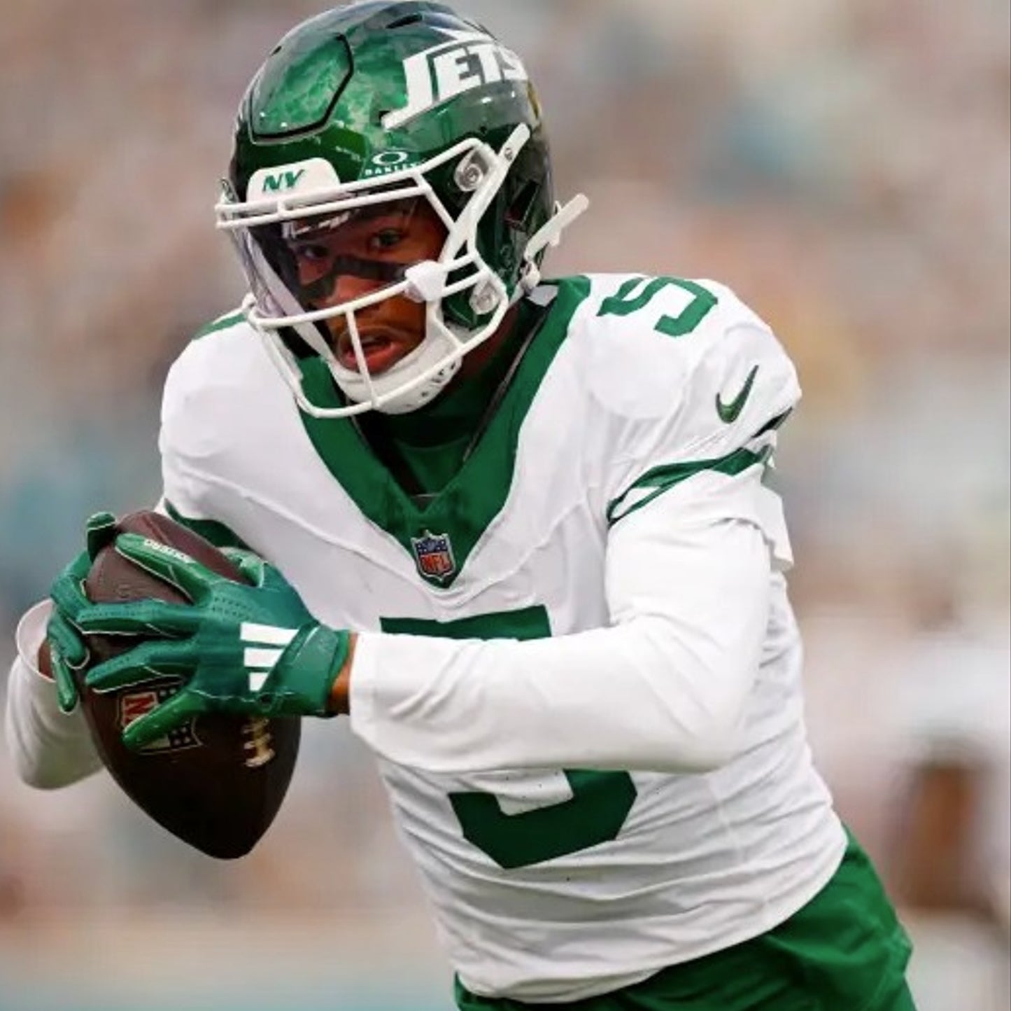 Will McDonald IV GAME WORN 💪 11/23/2025 New York Jets NFL Jersey 👕 vs Baltimore Ravens Also Includes Certificate of Authenticity 🛡️