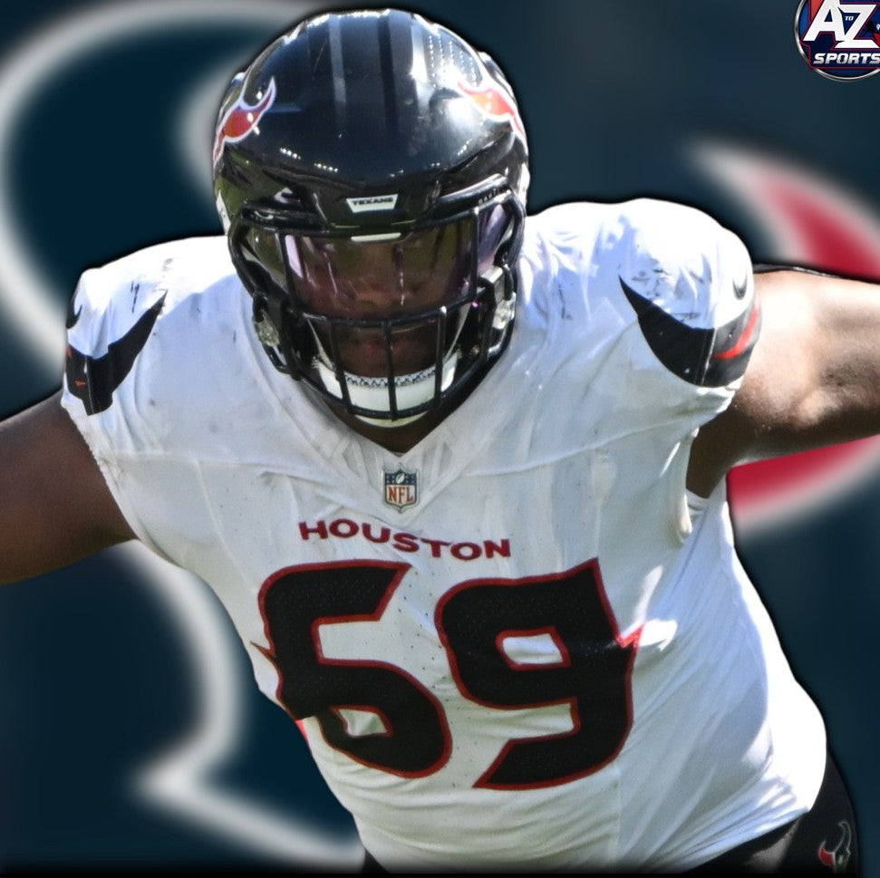 Ed Ingram GAME WORN 10/20/25 Houston Texans Nike NFL Jersey vs Seattle Seahawks Inc. COA