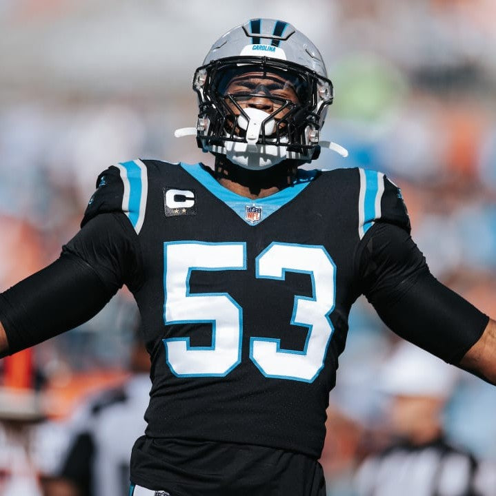 Brian Burns GAME WORN 💪 11/21/21 Carolina Panthers Nike On-Field NFL Jersey vs. Washington Commanders Also includes PSA Authenticity ✅