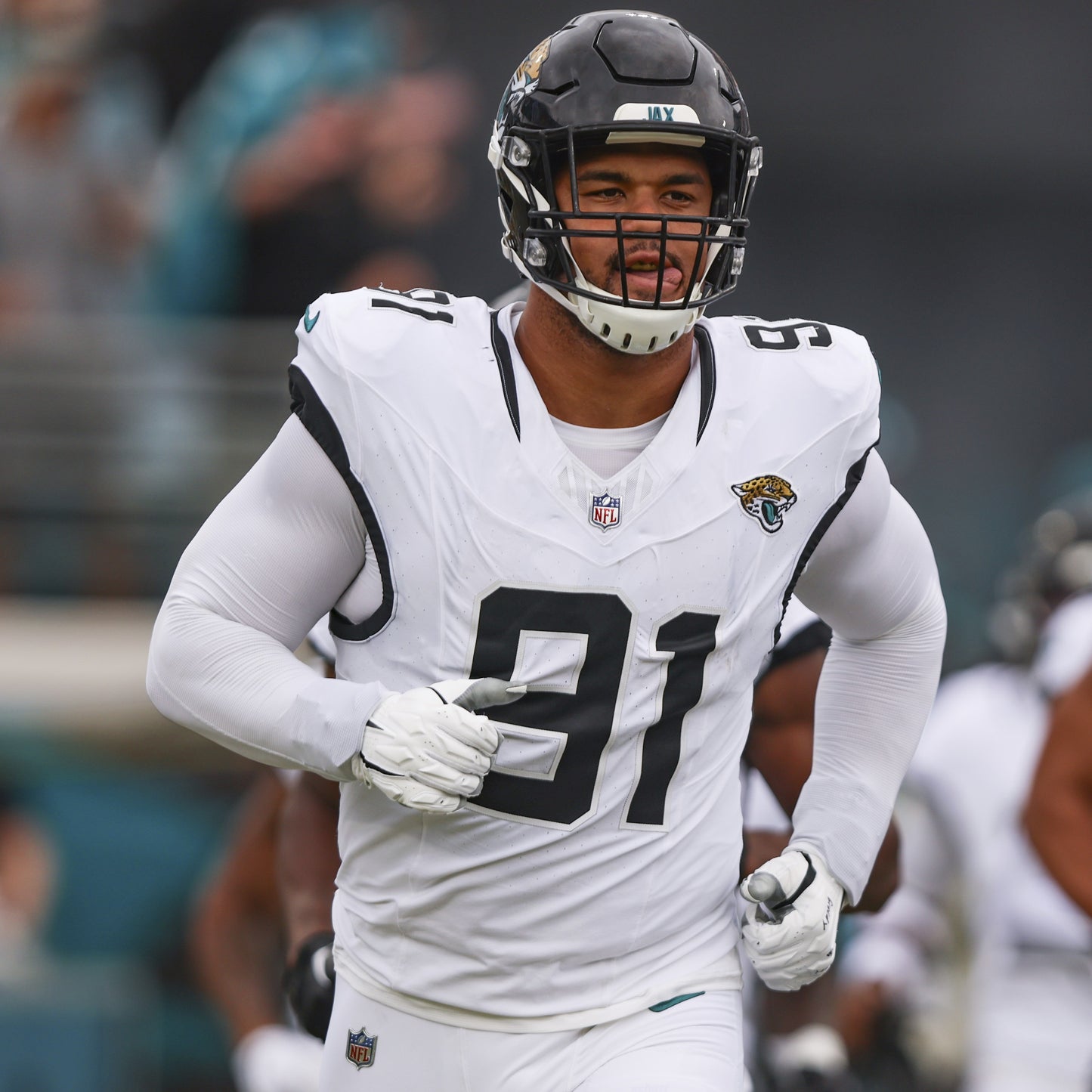 Arik Armstead GAME-USED💪10/13/24 Jacksonville Jaguars🐆NFL Jersey👕vs.Bears🌍