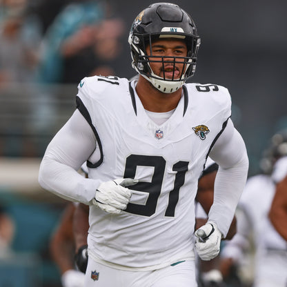 Arik Armstead GAME-USED💪10/13/24 Jacksonville Jaguars🐆NFL Jersey👕vs.Bears🌍