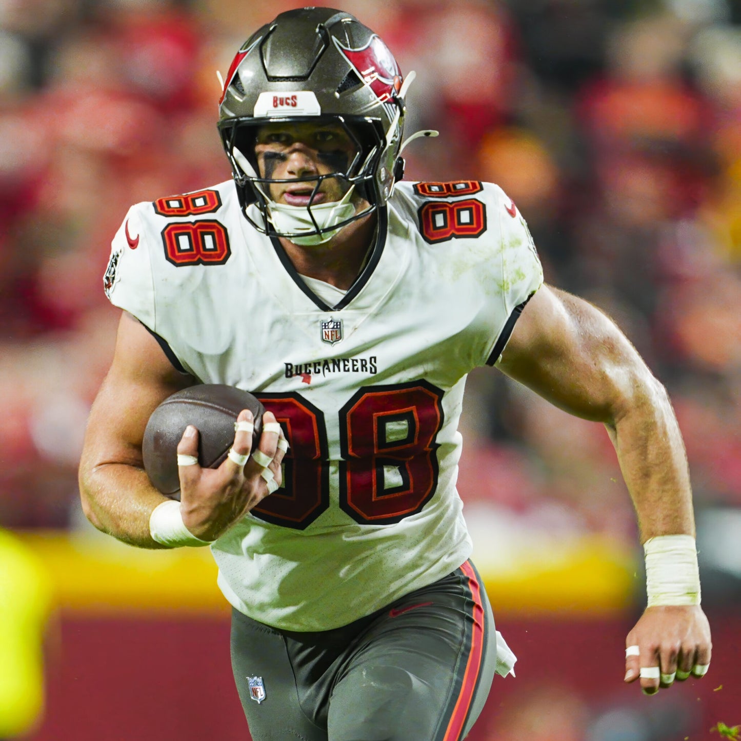Cade Otton GAME-WORN💪Tampa Bay Buccaneers On-Field NFL Jersey🎽vs. Steelers🔥