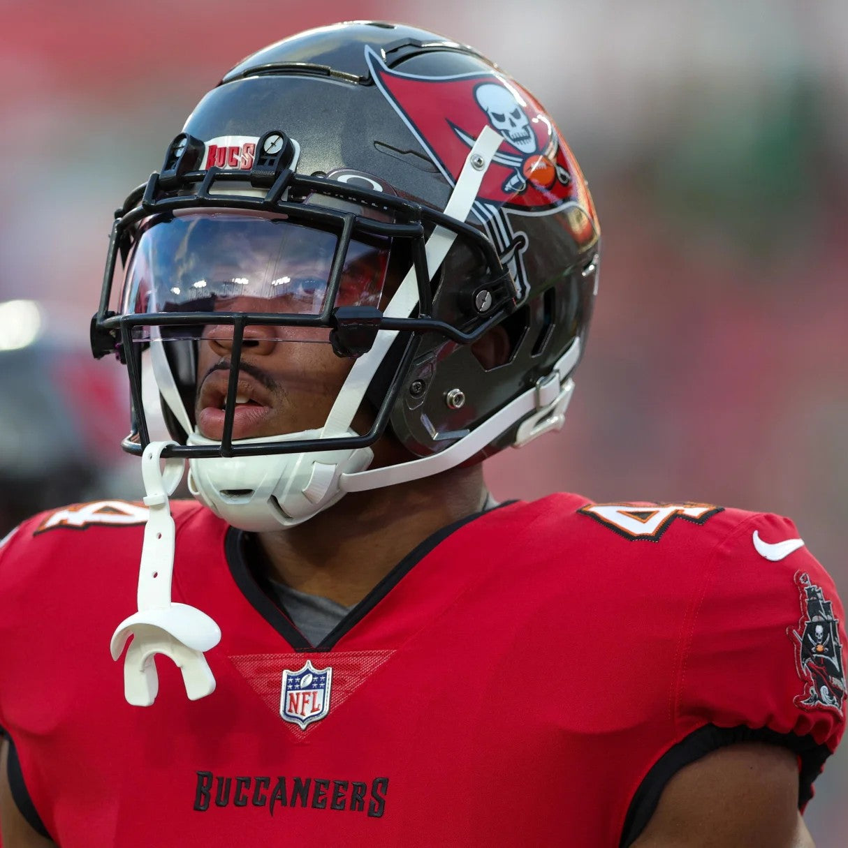 Sean Tucker GAME-WORN💪09/15/25 Tampa Bay Buccaneers🏴‍☠On-Field NFL Jersey👕vs.Houston Texans
