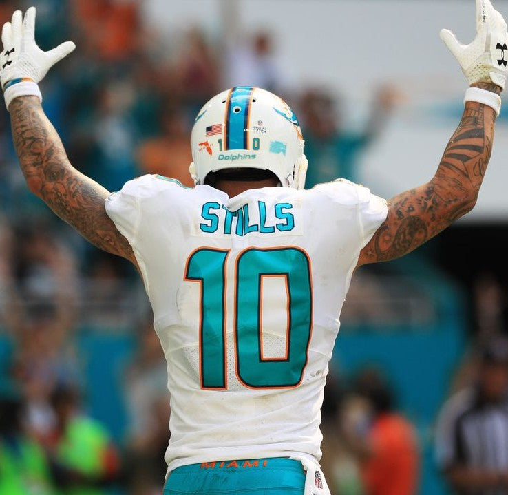Kenny Stills GAME USED 💪 Miami Dolphins 🐬 Nike On-Field  NFL Jersey👕 includes PSA Authenticity 🛡️