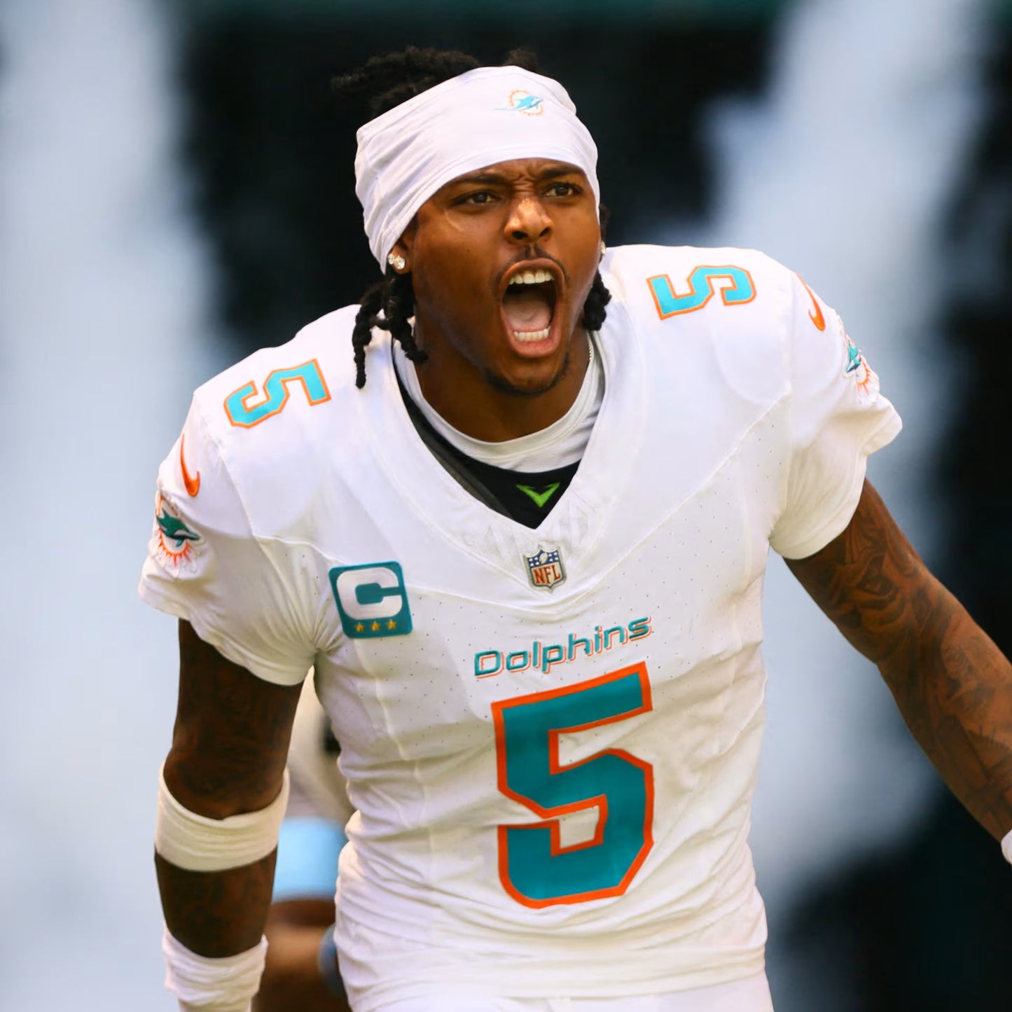 Jalen Ramsey GAME ISSUED 💪 Pro Bowl Games Miami Dolphins 🐬 On-Field Nike NFL Jersey 🎽 Inc. PSA Authenticity 🛡️