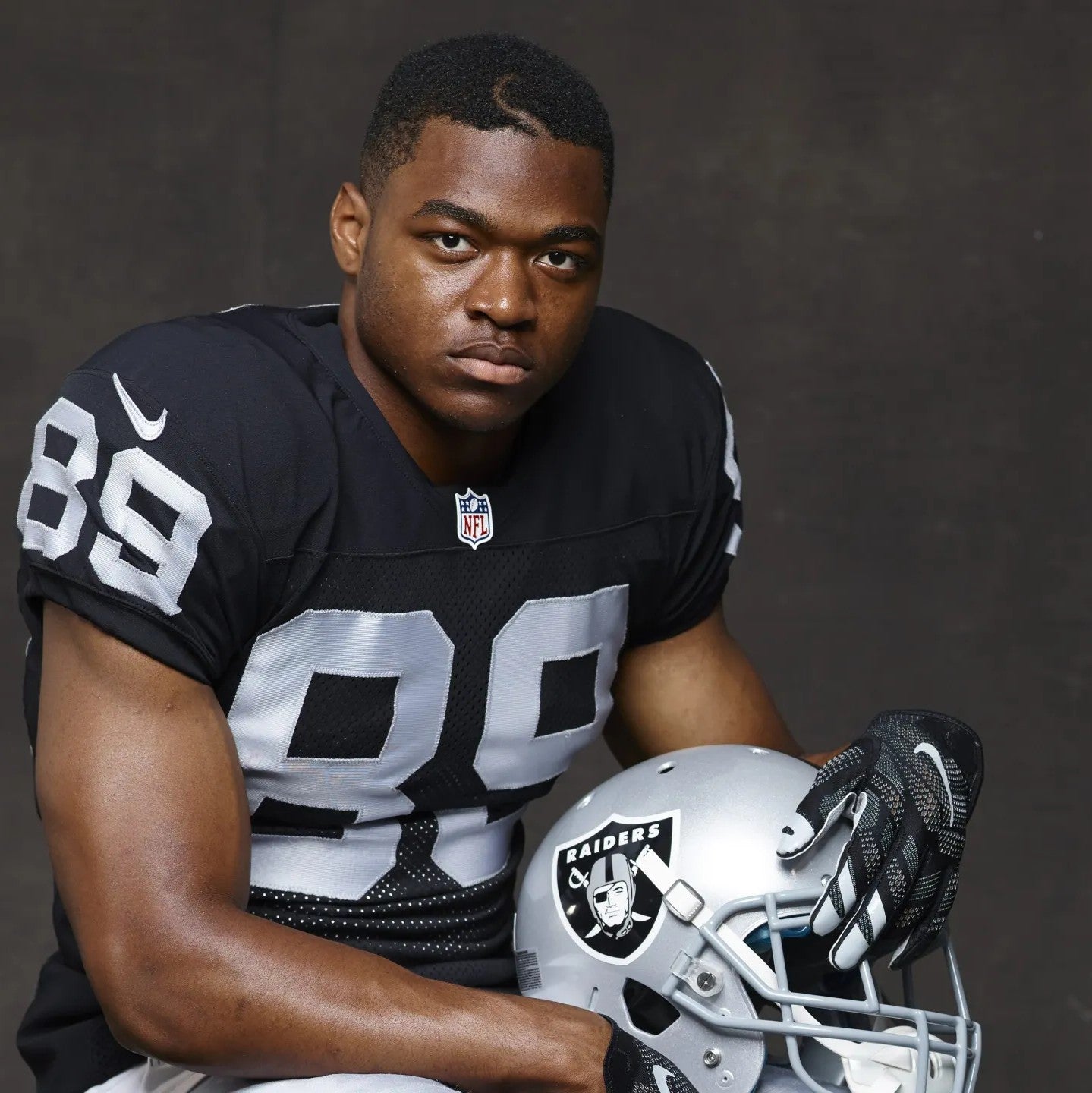 Amari Cooper GAME WORN 💪 11.19.17 Oakland Raiders⚫⚪Nike NFL Jersey 👕 vs. Patriots inc. COA 🛡️