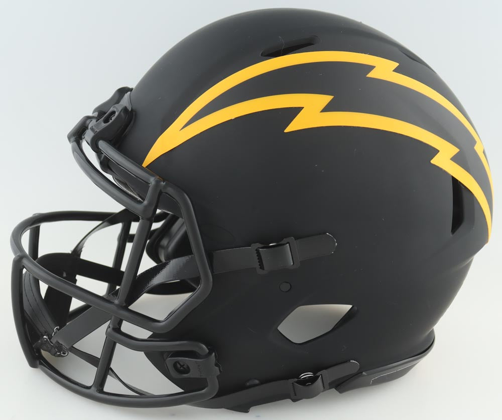 Austin Ekeler Signed🖊️Los Angeles Chargers⚡Full-Size Authentic Eclipse Speed Helmet💥