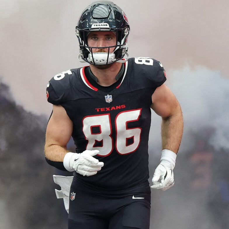 Dalton Schultz Game Issued 💪 Houston Texans 🐂 Nike NFL Jersey Also includes COA 🛡️