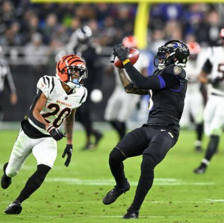 DJ Turner II GAME WORN 10/16/25 💪 Cincinnati Bengals 🐅 Nike NFL Jersey 👕vs Pittsburgh Steelers inc. COA 🛡️