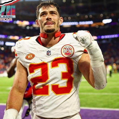 Drue Tranquill GAME-USED💪09/05/25 Kansas City Chiefs NFL Jersey🎽vs. Los Angeles Chargers