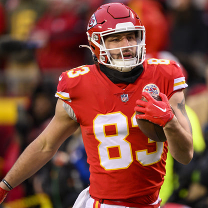 Noah Gray GAME WORN 10/12/25 Kansas City Chiefs NFL Jersey vs. Lions inc. COA🛡️