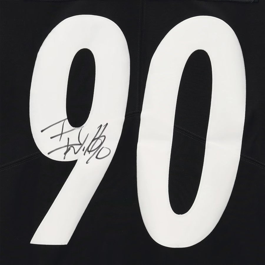 T. J. Watt Hand-Signed ✍️ Pittsburgh Steelers AUTHENTIC Nike NFL Jersey 👕 Includes Fanatics Hologram for Authenticity 🛡️