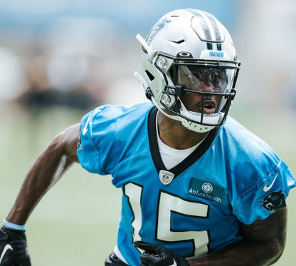 Jonathan Mingo Game Worn💪10/13/24 Carolina Panthers🐆vs.Falcons NFL Jersey👕vs. Falcons Also includes PSA Authentication