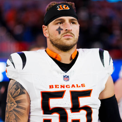 Logan Wilson GAME WORN/USED 10/12/25 💪 Cincinnati Bengals 🐅 Nike NFL Jersey vs Packers inc. COA 🛡️
